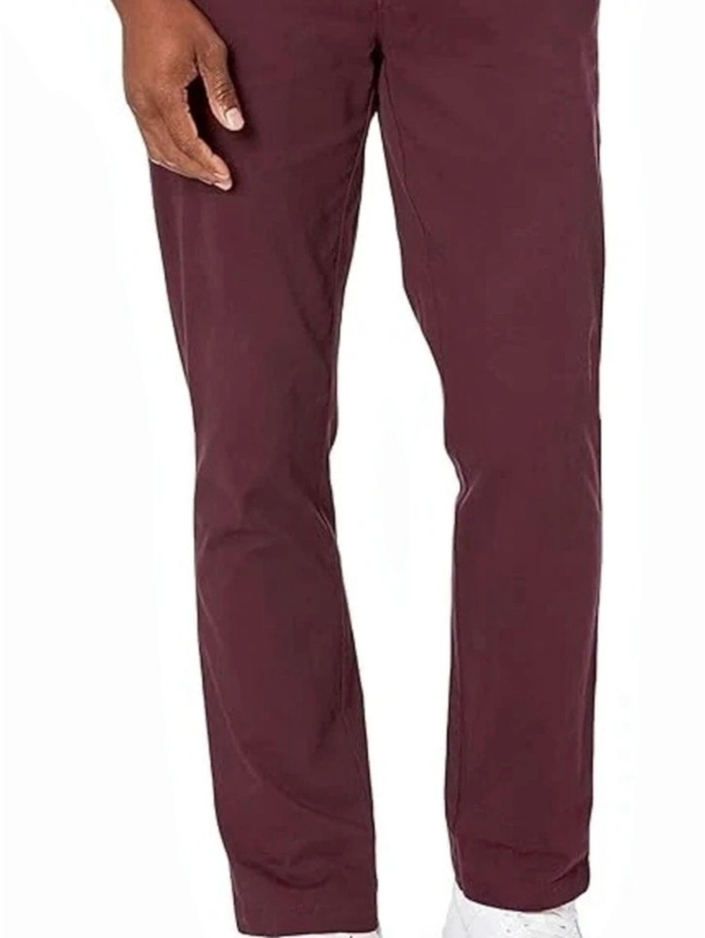 Amazon Essentials Slim Fit Stretch Chino Pants Purple Waist 42x30